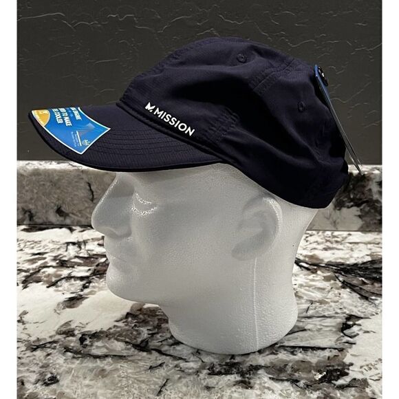 Mission Cooling Navy Baseball Cap Adjustable‎ - Picture 2 of 5